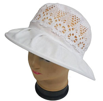 Шляпа Mabi 0783 white - делук