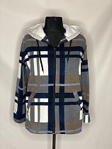 Кофта Kirgiz K139 grey-navy - делук