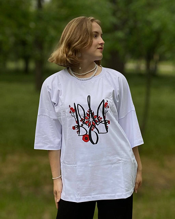 Футболка Mary Brand 525 white - делук