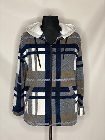 Кофта Kirgiz K139 grey-navy - делук