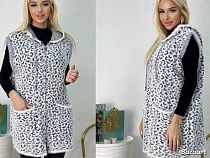 Жилетка Annet LO967 white - делук