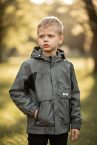 Ветровка Delfinka 8338 grey - делук