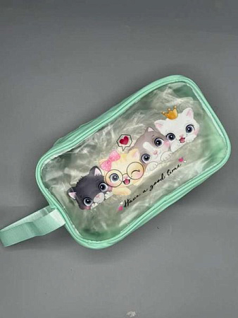 Косметичка Luna-Bag 25-581 green - делук