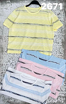 Футболка Divo 2671 yellow - делук