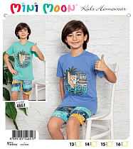 Пижама Disneyopt Kids DS361-4651 mint (13-16) - делук