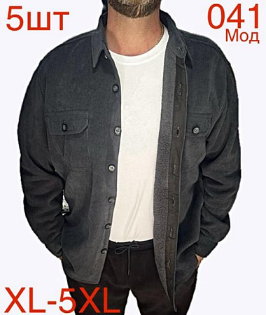 Рубашка Надийка ND409-041 grey - делук