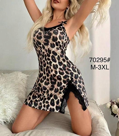 Ночнушка Estima 70295 beige - делук