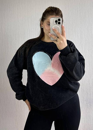 Свитер Modnulya 6518 black - делук