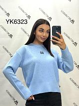 Свитер Met&March 6323 l.blue - делук