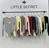 Боди Little Secret K020-1 brown - делук