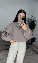 Свитер S.Style 298-1 d.grey - делук