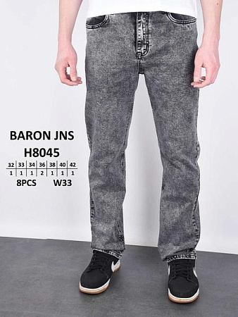 Джинсы Baron Jeans H8045 grey - делук