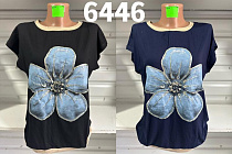 Футболка Gertie 6446 black - делук