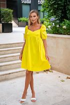 Платье Arina 2232 yellow - делук