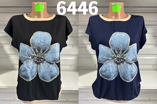 Футболка Gertie 6446 black - делук