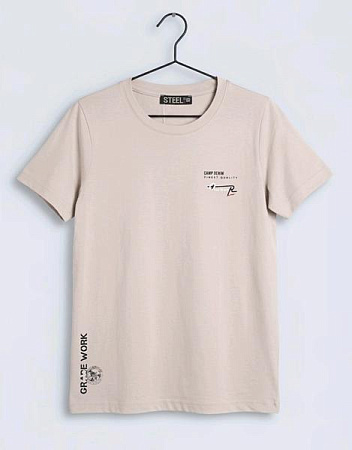 Футболка Dino DN211 beige - делук