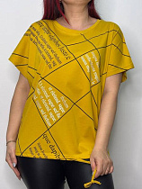 Футболка Kosta 704 yellow - делук