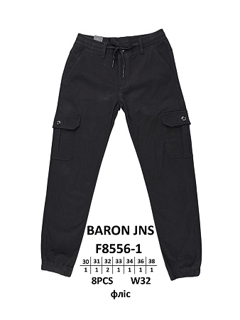 Джинсы God Baron F8556-1 black - делук