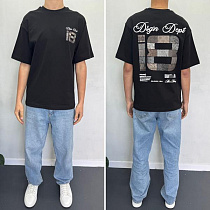 Футболка I8Denim 90583 black - делук
