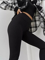 Лосины New Season LR1719 black - делук