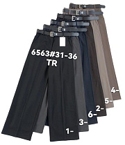 Брюки Leen 6563-6 navy - делук