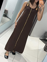 Платье Comod 6628 chocolate - делук