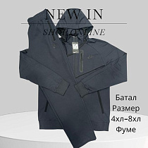 Костюм Спорт Hai H1332 grey - делук