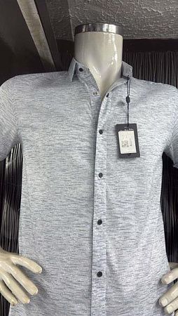 Рубашка Steelway 93770-1 grey - делук