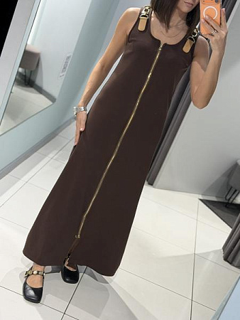 Платье Comod 6628 chocolate - делук