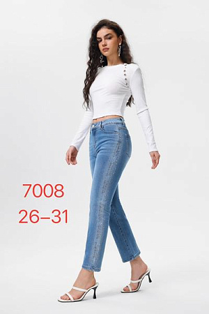 Джинсы Newjeans 7008 l.blue - делук