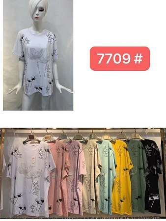 Футболка Jjf 7709 mix - делук