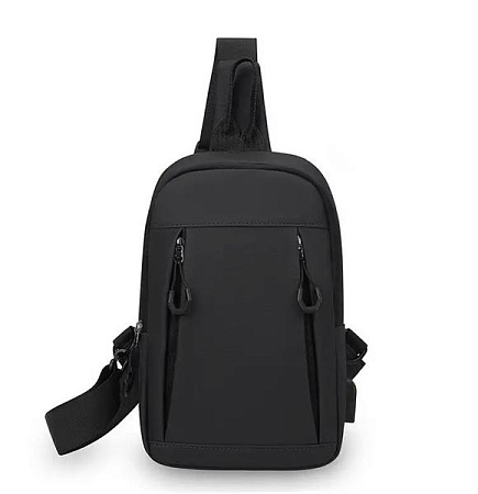 Бананка Fashion Bag 8608-4 black - делук