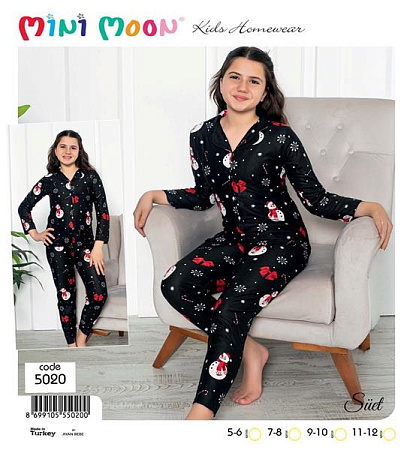 Пижама Disneyopt Kids 5020 black - делук
