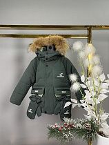 Куртка Delfinka B510 khaki - делук