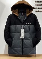 Куртка Lina 7107 grey - делук