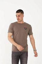 Футболка F.T.H F127 brown - делук