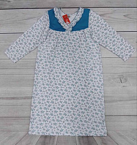 Ночнушка Imlion 203 white-blue - делук