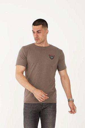Футболка F.T.H F127 brown - делук