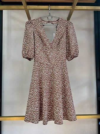 Платье Arina 2358 brown - делук