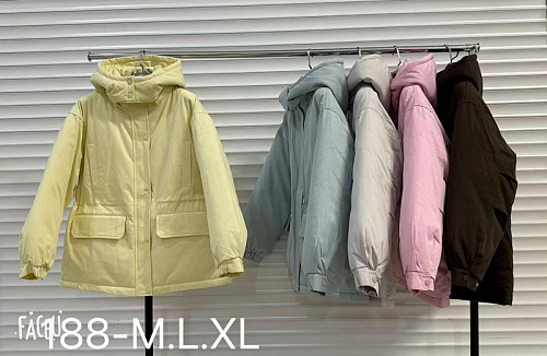 Куртка Oukali 188 beige - делук