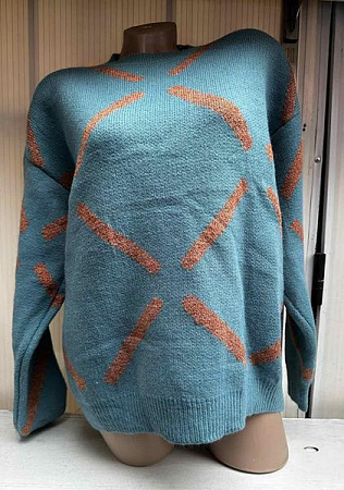 Свитер Levisha 25300 l.blue - делук