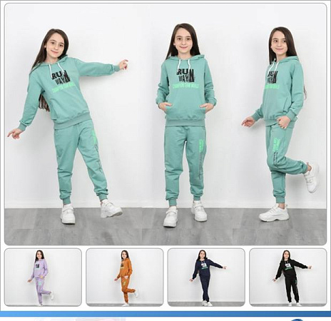 Костюм Спорт Miki Maki MM1052 lilac - делук