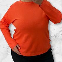 Свитер Levisha 25232 orange - делук