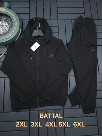 Костюм Спорт Hous Of Timur HT124 black - делук