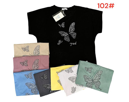 Футболка Katty 102 mix - делук