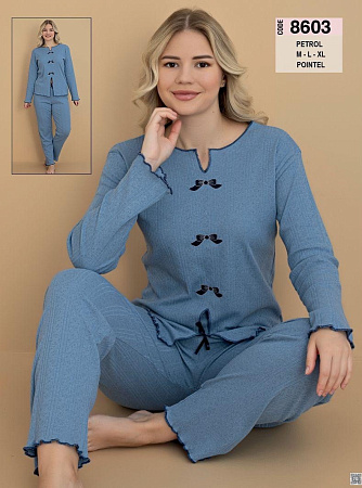 Пижама Trikotag 8603 blue - делук