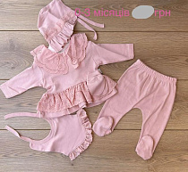Комплект Emir Kids 1196 pink - делук