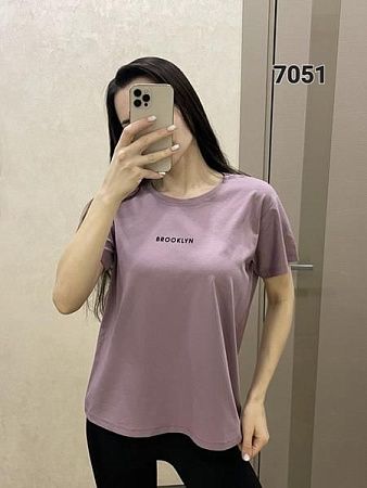 Футболка Fsn 7051 lilac - делук