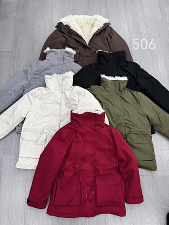 Куртка Oukali 506 grey - делук