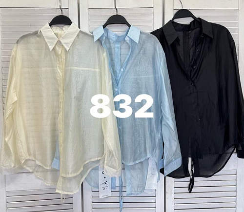 Рубашка Divo 832 black - делук